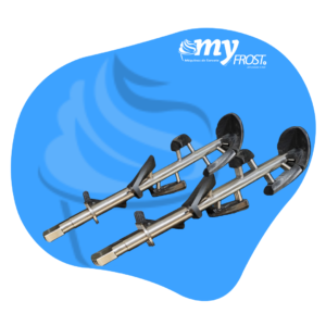 Pá Batedora Aeradora My Frost em Aço Inox