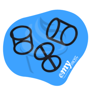 Vedações Oring's My Frost Máquinas - Kit Gaiola Pistão Misto