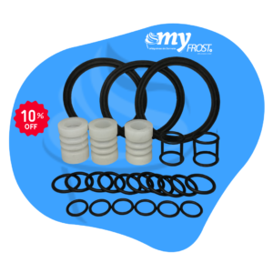 Kit de borrachas Oring's MY FROST - 5 sabores - Todos