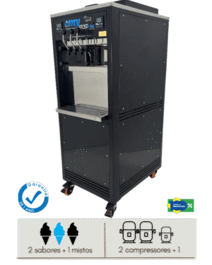 My Frost P 765 - Máquina de Sorvete Expresso com 3 Sabores 