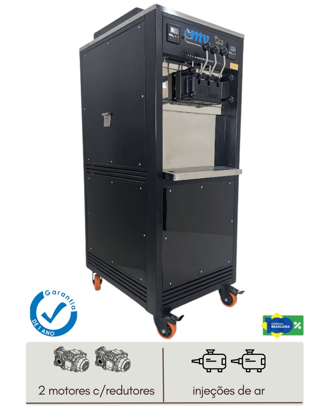 My Frost P 765 - Máquina de Sorvete Expresso com 3 Sabores - Imagem 2