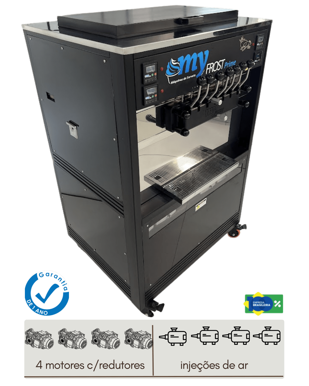 My Frost Prime - Máquina de Sorvete Expresso com 7 Sabores - Imagem 2