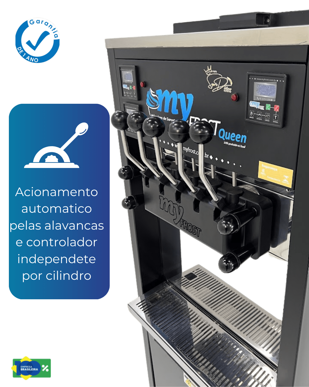 My Frost Prime - Máquina de Sorvete Expresso com 7 Sabores - Imagem 4