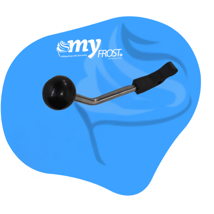 Alavanca Curva Completa em Aço Inox - My Frost